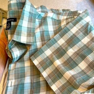 3 shirts/$25. Van Heusen men’s medium short sleeve, straight hem